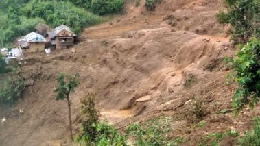 गुल्मी पहिरोमा परी हराएका चारै जनाको शव फेला पर्यो