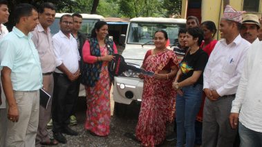१४ वटा कृषि सहकारीलाई प्रदेश सरकारले दियो अनुदानमा पिकअप गाडी