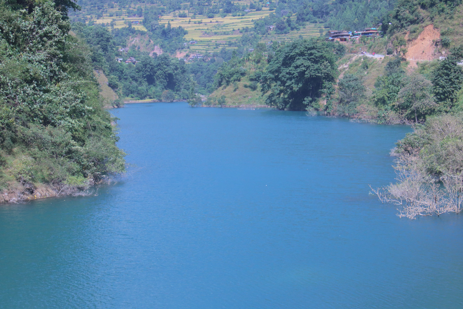 बागलुङ बडीगाडको कृत्रिम ताल फुट्यो