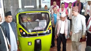जिएमडब्लुका तिनपाँग्रे टेम्पोको विक्री शुभारम्भ