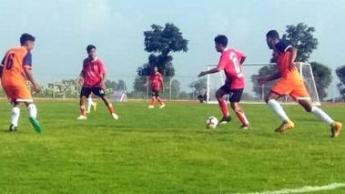 दाङमा जारी मुख्यमन्त्री कप फुटवलमा बाँके र बर्दिया विजयी