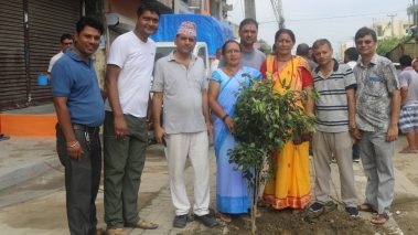 सिद्धार्थनगर नगरपालिकामा बृक्षारोपण अभियान