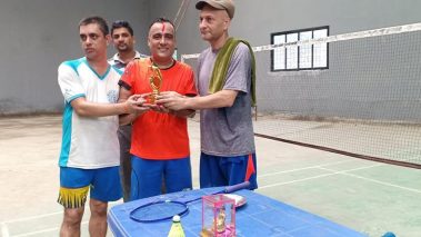 मैत्रीपुर्ण ब्याडमिण्टनमा बिशाल र बाबुराम प्रथम