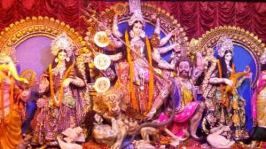 दशैंको अवसरमा दुर्गा पूजा महोत्सव शुरु