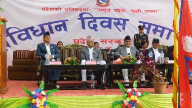 संघीयता प्रशासनिक खर्चका हिसावले केही खर्चिलो , जनतालाई सेवा सुविधा प्राप्तिका लागि सस्तो: मुख्यमन्त्री पोखरेल