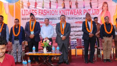 रुपन्देहीको तिलोत्तमामा ६ करोड लगानीमा लिडाज गार्मेन्ट उद्योग सञ्चालन