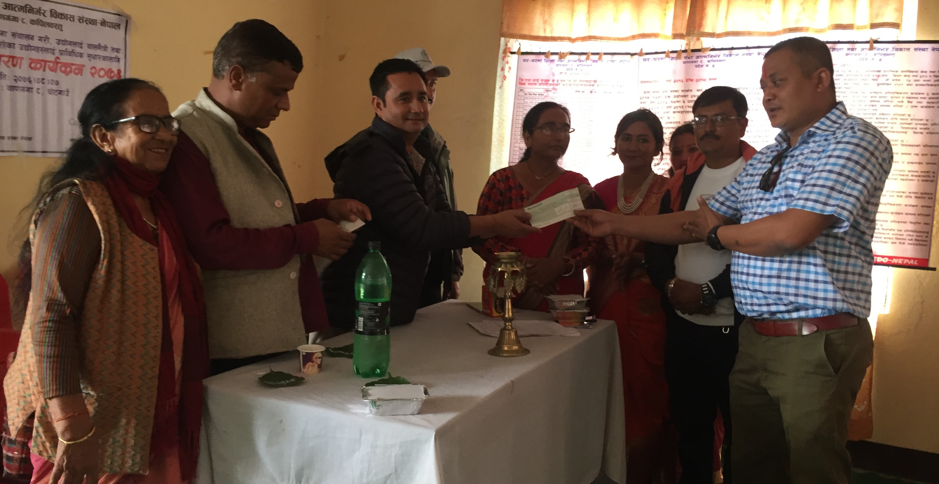 बालमैत्रि तथा वालश्रम मुक्त ईटा उद्योगलाई ५० हजार सहयोग