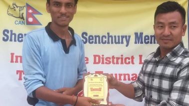 जिल्लास्तरीय क्रिकेटको फाइनलमा साईग्लोबल र सगरमाथा भिड्दै