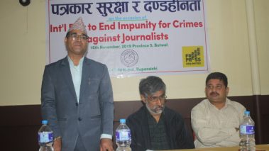 सुरक्षा अभावले सत्यतथ्य समाचारहरु बाहिर आउन  कठिन