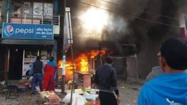 सिजी धाम नजिकै आगलागी, ३० लाख बढीको क्षति