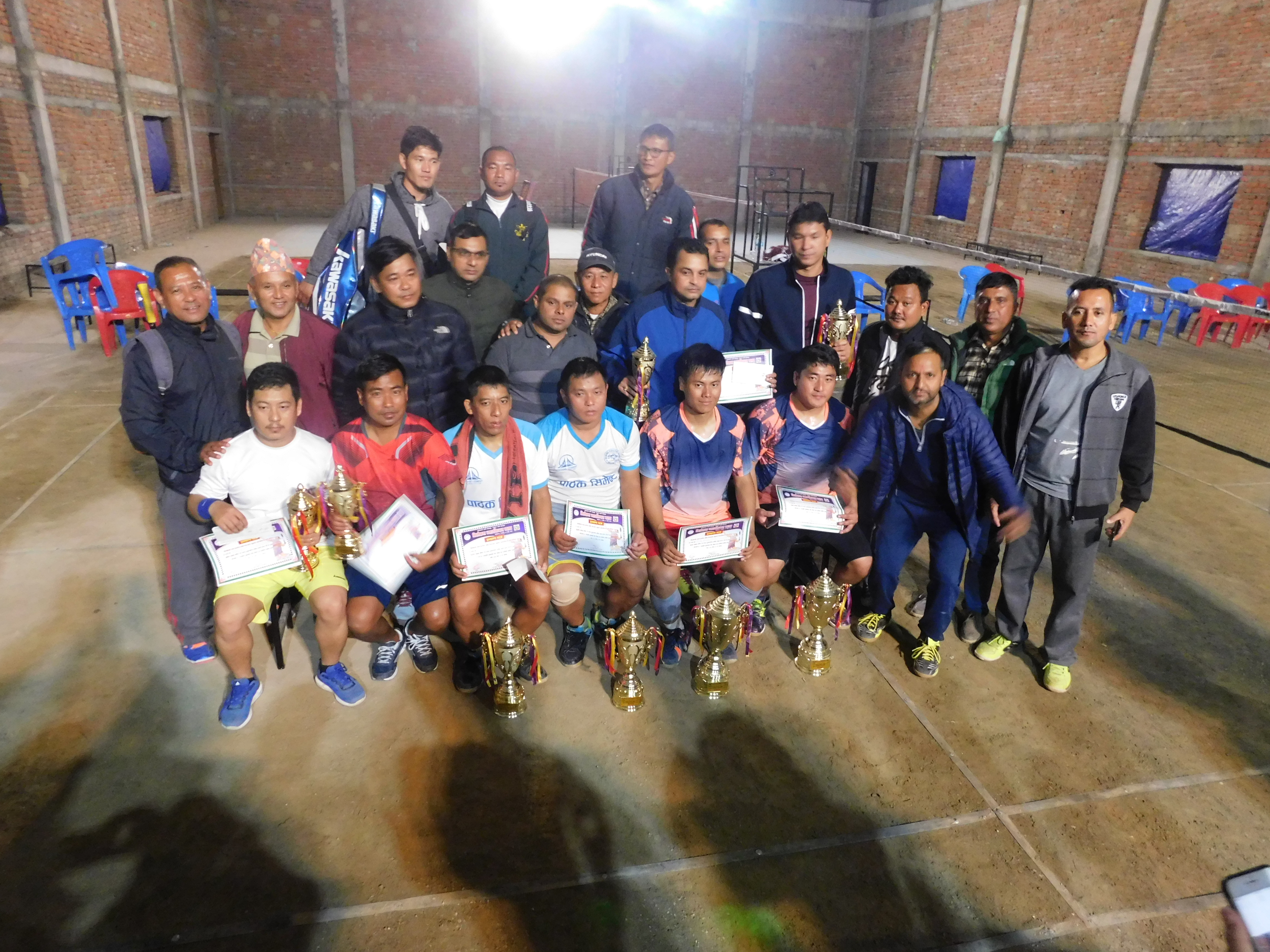 तिलोत्तमा मेयरकप ब्याडमिण्टनको उपाधि गुरुङ र थापालाई