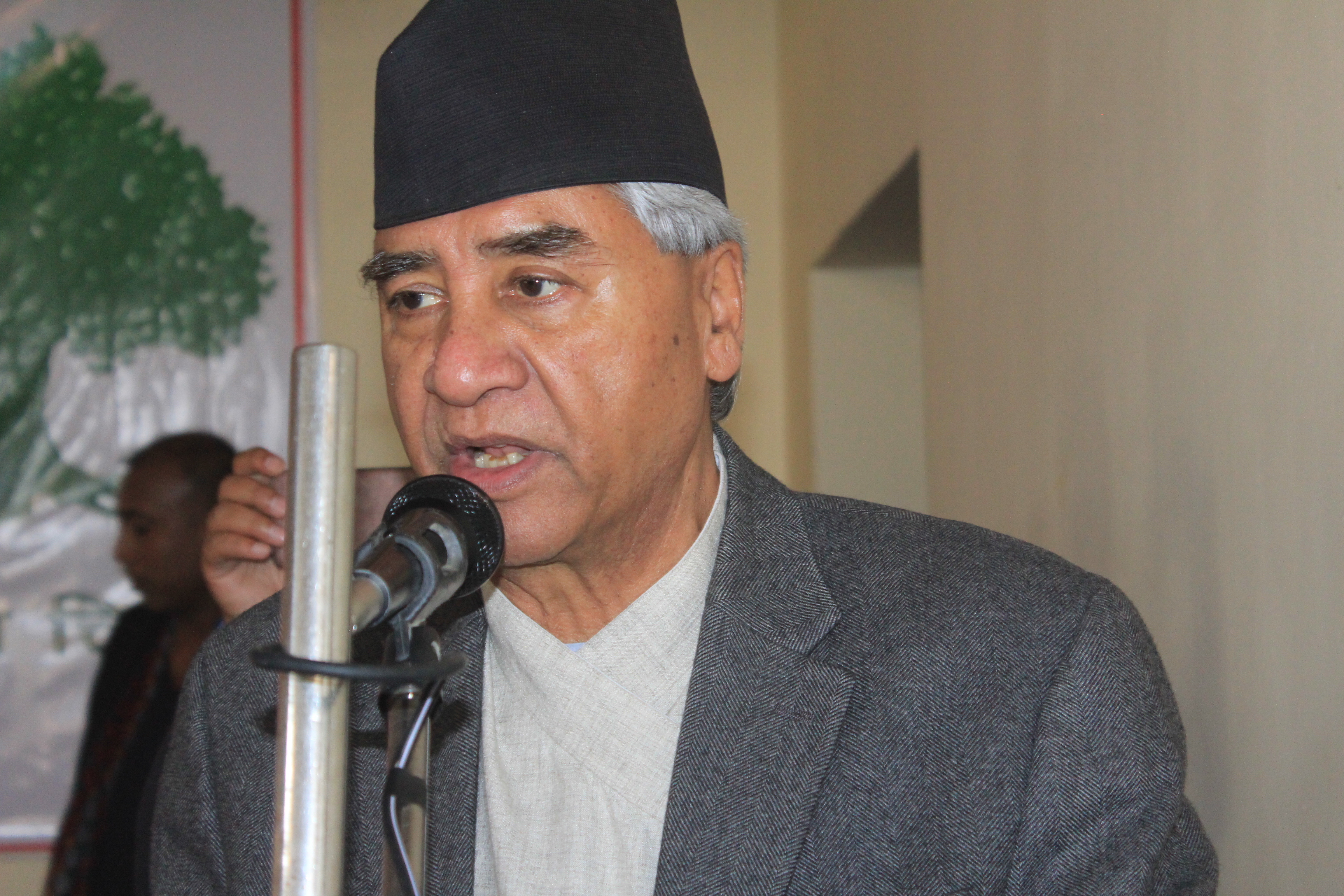 निर्वाचनमा नेकालाई पहिलो शक्ति बनाउन अन्तरघातीलाई कारवाही : सभापति देउवा