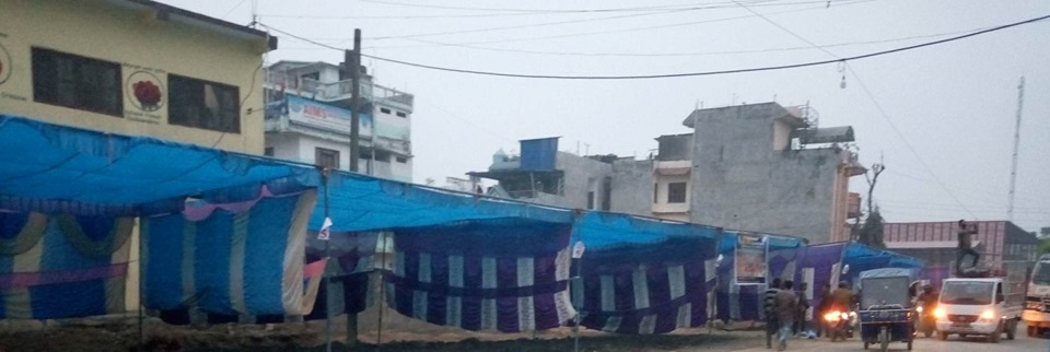 बुटवल दोस्रो सडक खाना महोत्सवको तयारी पुरा