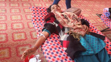 हिमचुली सहकारी द्वारा रक्तदान
