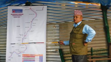 नेपाली सेनाद्धारा निर्मित कालिगण्डकी कोरिडोर सडक