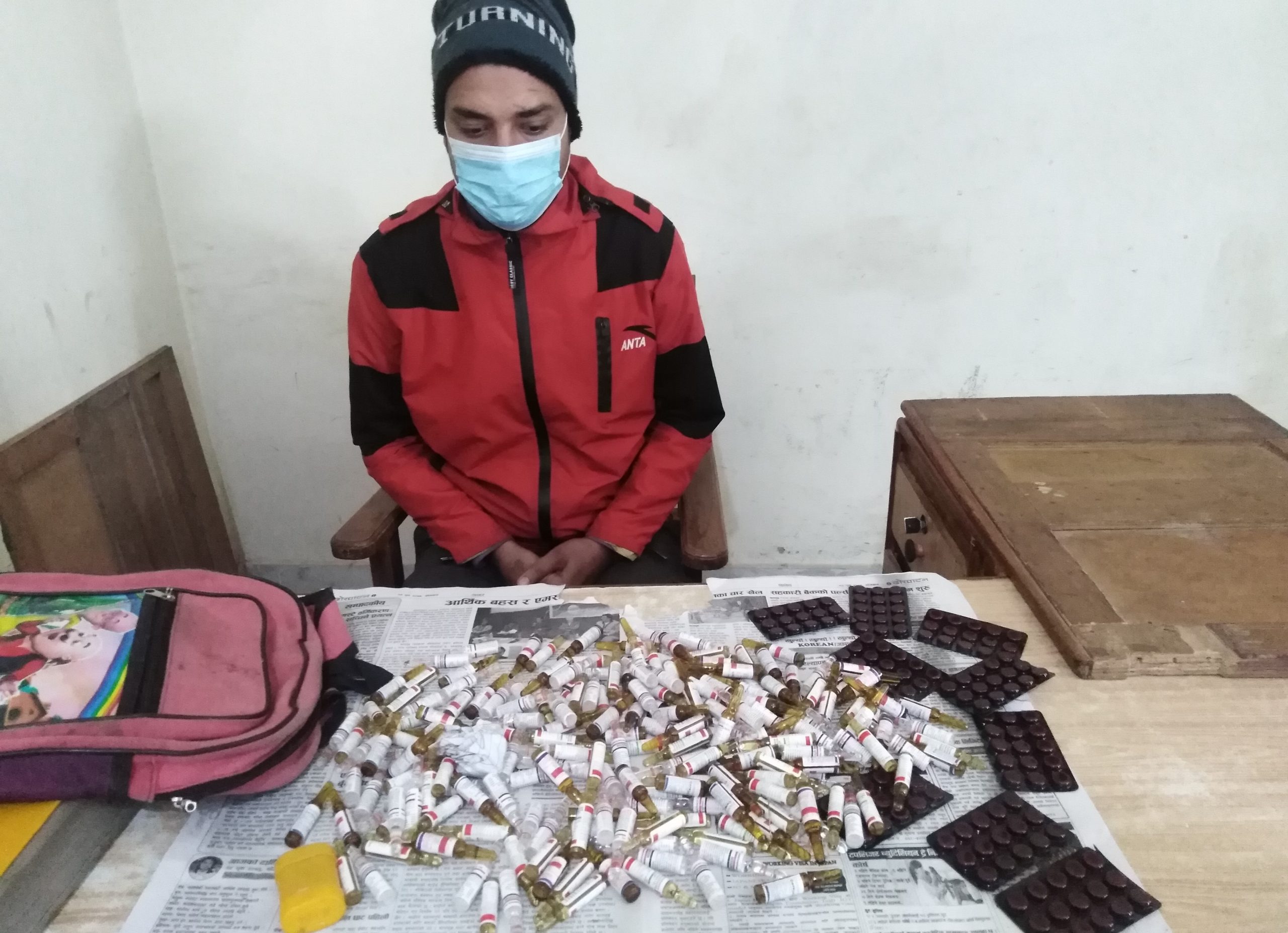 पश्चिम नवलपरासीमा लागुऔषध सहित दुई जना पक्राउ