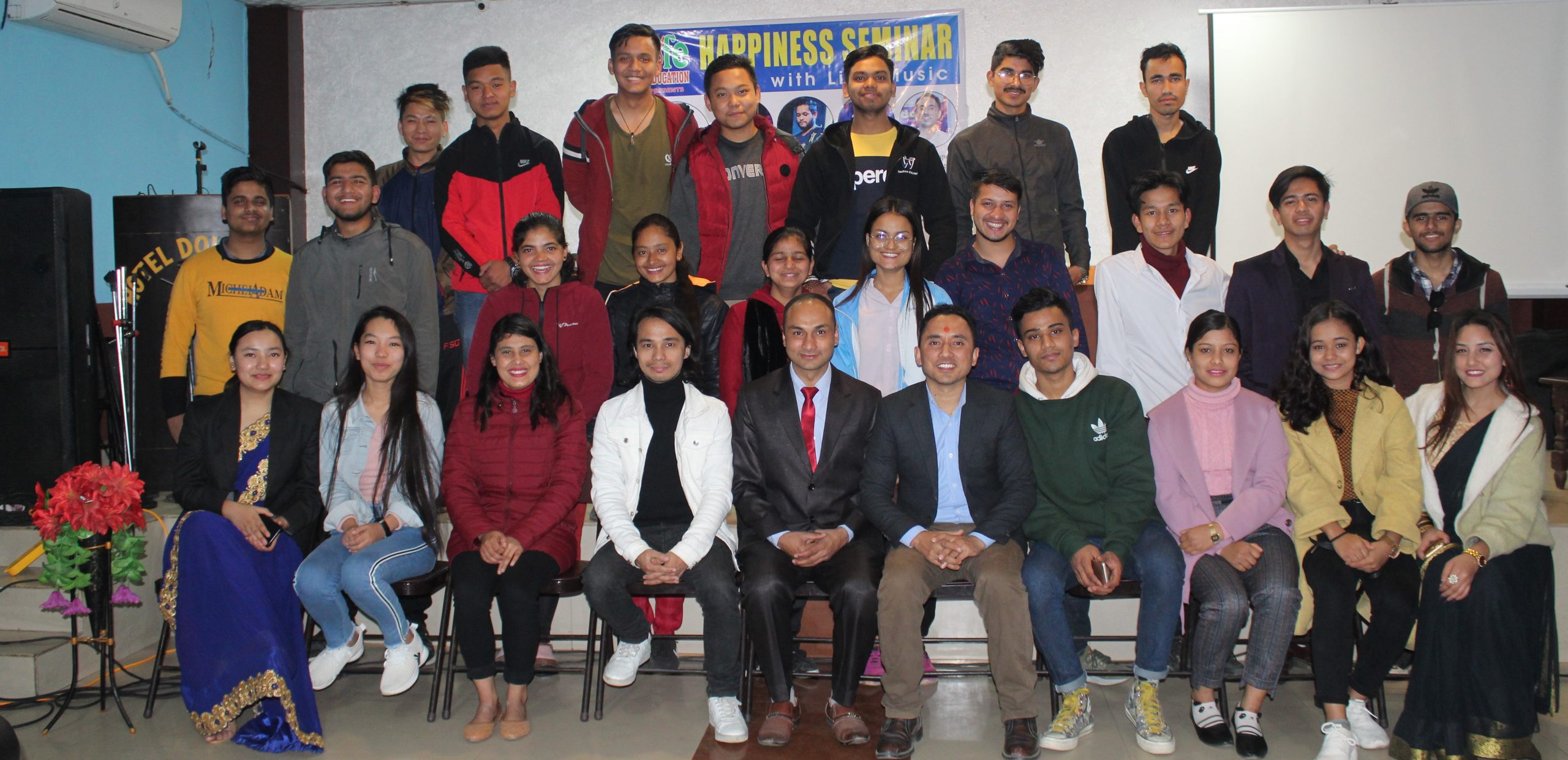 लाईफ एजुकेशनले ग¥यो ह्याप्पिनेश सेमिनार
