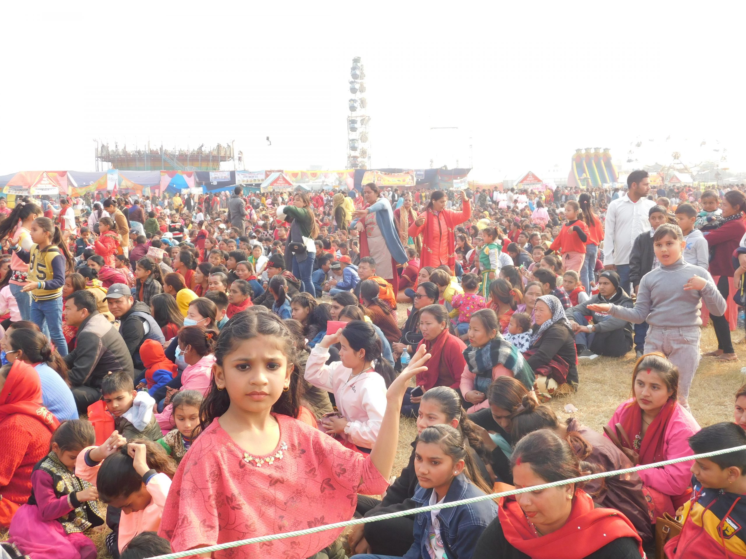 तिलोत्तमा मेला एक दिन लम्बियो