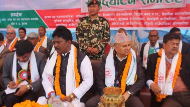 लुम्बिनीमा आउने पर्यटकहरुलाई गैडहवा तालमा ल्याउने गरिे बिकास गरिने: मुख्य मन्त्री पोखरेल