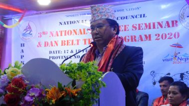 खेलकुदको विकासका लागि सरकारले भौतिक पुर्वाधारमा जोड दिन जरुरी: सभामुख घर्ती
