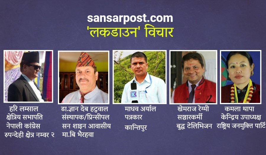 लकडाउन अनुभव, असर, प्रभाव र सरकारको भूमिका