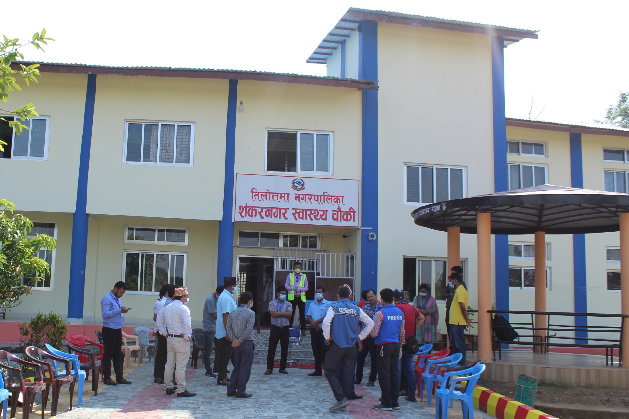 शँकरनगर स्वास्थ्य चौकीमा आइसोलेसन सेन्टर निर्माण