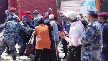 पाल्पामा राष्ट्रिय जनमोर्चाका ८ नेता गिरफ्तार