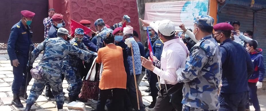 पाल्पामा राष्ट्रिय जनमोर्चाका ८ नेता गिरफ्तार