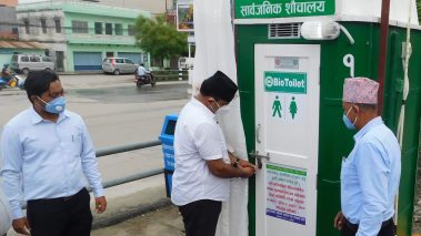 रुपन्देहीको तिलोत्तमामा बायोटेक प्रविधीका १३ वटा सार्वजनिक शौचालय संचालन