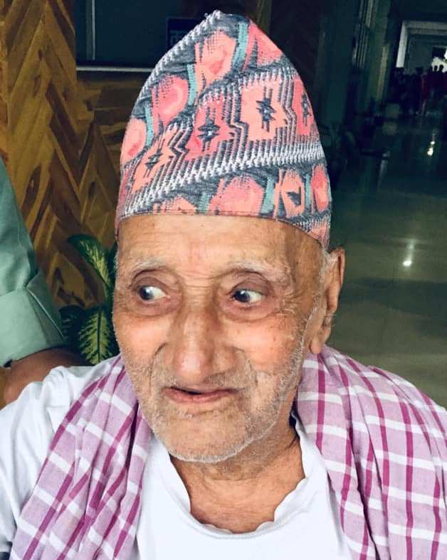 काँग्रेस नेता डा. चन्द्र भण्डारीलाई   पितृ शोक