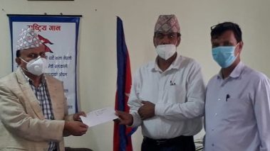 ट्रक यातायात व्यवसायी प्रदेश नम्बर पाँचद्धारा मुख्यमन्त्रीलाई ज्ञापनपत्र, मालवहाक सवारी साधनमा लगाईएको भ्याट हटाउन माग