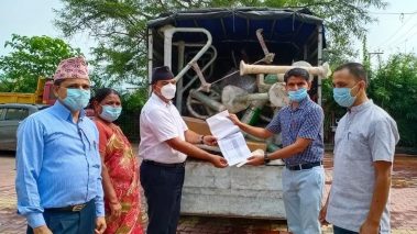 नगरवासीलाई स्वस्थ्य राख्न तिलोत्तमाद्धारा खुल्ला व्यायमशाला निर्माण गदैं