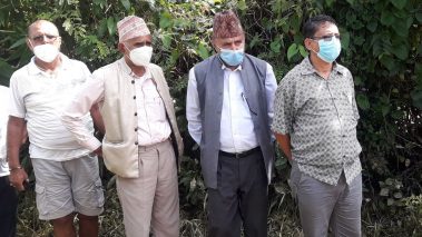 काँग्रेस नेताहरुद्वारा तिलोत्तमा र देवदहका बाढी प्रभावित क्षेत्रको अवलोकन