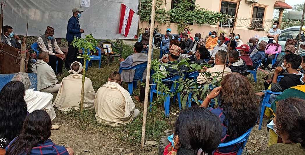 रुपन्देही मणिग्रामका सामाजिक अभियन्ता पाण्डेको निधनमा शोक ब्यक्त