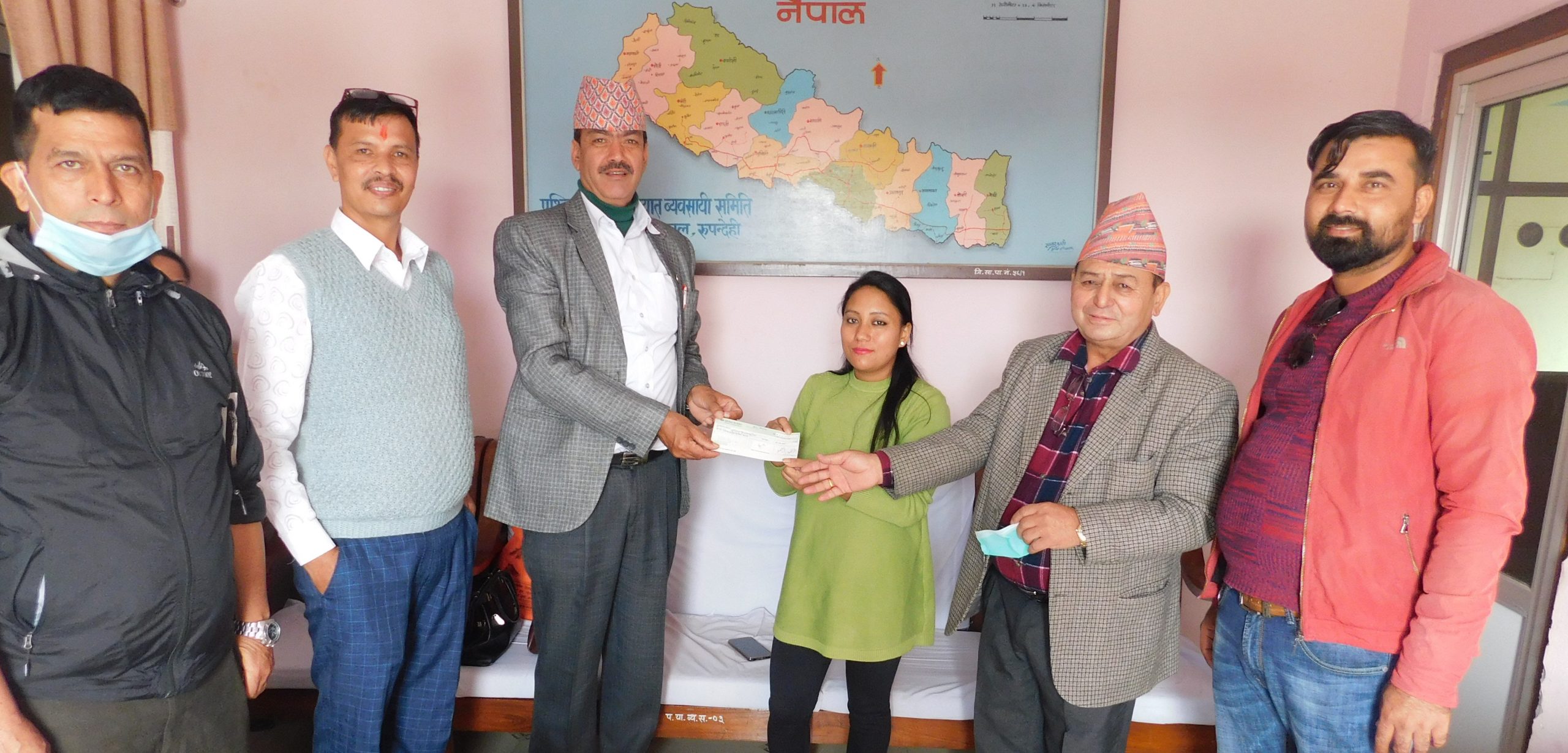 पश्चिमाञ्चल यातायात समितिद्धारा मजदुर बीमाको ३ लाख मृतकको परिवारलाई हस्तान्त्ररण