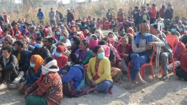 बुटवलको दानव नदी कोरिडोरमा विवाद, बैकल्पीक व्यवस्था विना कोरिडोर निर्माण गर्न नदिने भन्दै ज्ञापनपत्र