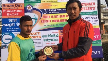 खड्गप्रसाद गौचन मेमोरियल क्रिकेट प्रतियोगिता : धनगढी र ओशिष विजयी