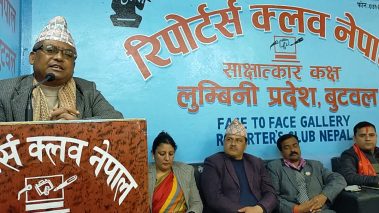 अविस्वासको प्रस्ताव नआएकाले लुम्बिनी प्रदेश सरकार मन्त्रीमण्डल तत्काल हेरफेर हुदैनः मन्त्री चौधरी