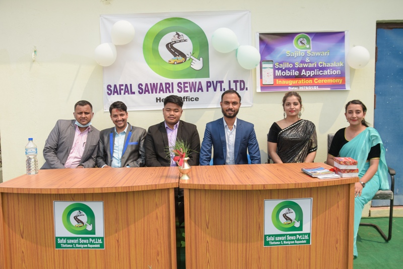 रुपन्देहीमा मोवाइल एप मार्फत घरमै सवारी सेवा