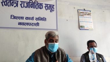 दल दर्ताबारे कसैसँग छलफल भएको छैन :मन्त्री त्रिपाठी