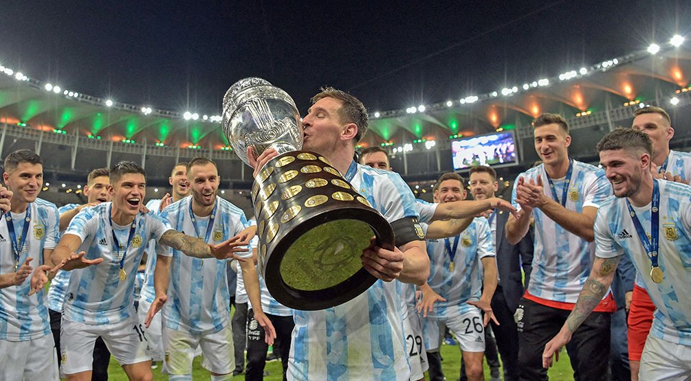 कोपा अमेरिका २०२१ को उपाधि अर्जेन्टिना लाई