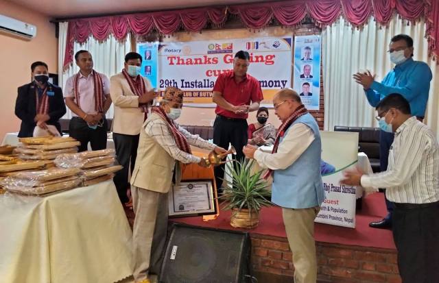 रोटरी क्लब अफ बुटवलको २९ औ पदस्थापन