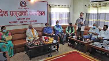 लुम्विनी प्रदेश सरकार अल्पमतमा रहेको भन्दै विपक्षी दलले बुझाए प्रदेश प्रमुखलाई ध्यानाकर्षण पत्र