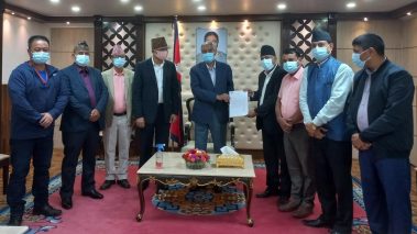 बुटवलको पहिरो र प्रकोपको नियन्त्रणका लागि प्रधानमन्त्री र गृहमन्त्रीलाई ध्यानाकर्षण