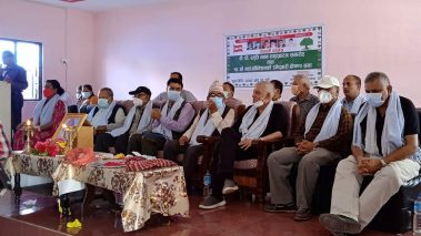 डा. कोइरालाद्वारा गृह जिल्ला नवलपुरमा पार्टी सभापतिको उम्मेदवारी घोषणा