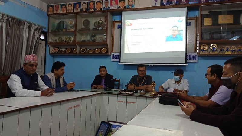 रोटरी इन्फर्मेशनबारे छलफल