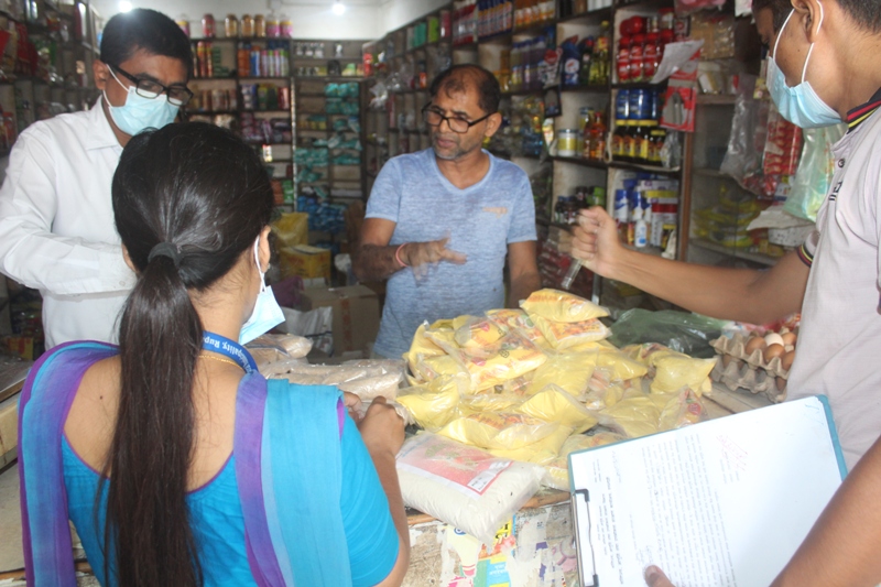 रुपन्देहीको भैरहवा आसपास क्षेत्रमा बजार अनुगमन तिब्र