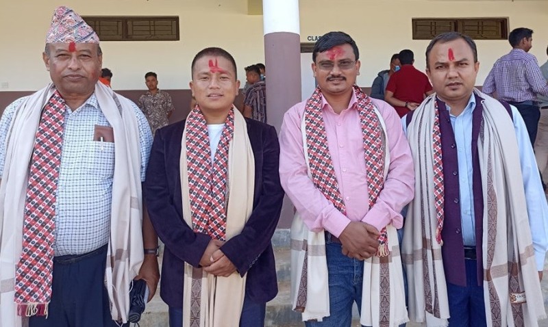 नवलपुरको बुलिङटार जन्मथलो भएका चार जना सम्मानित