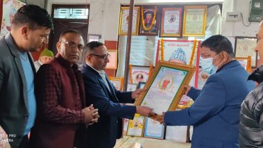 एफइसी सहकारीद्वारा स्वर्गीय खेम पुनको परिवारलाई राहत रकम प्रदान
