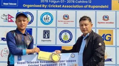 नेपाल टेलिकम रुपन्देही सुपर लिग क्रिकेट : मेलवर्न क्रिकेट क्लबसंग देवदह पराजित